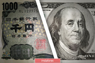 USD/JPY. It has its own atmosphere: the pair is growing despite the general weakening of the dollar